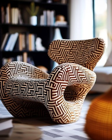 Orla sculpted chair